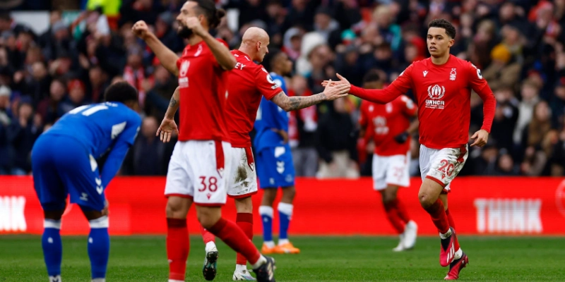 Dự kiến đội hình ra sân Everton vs Nottingham Forest