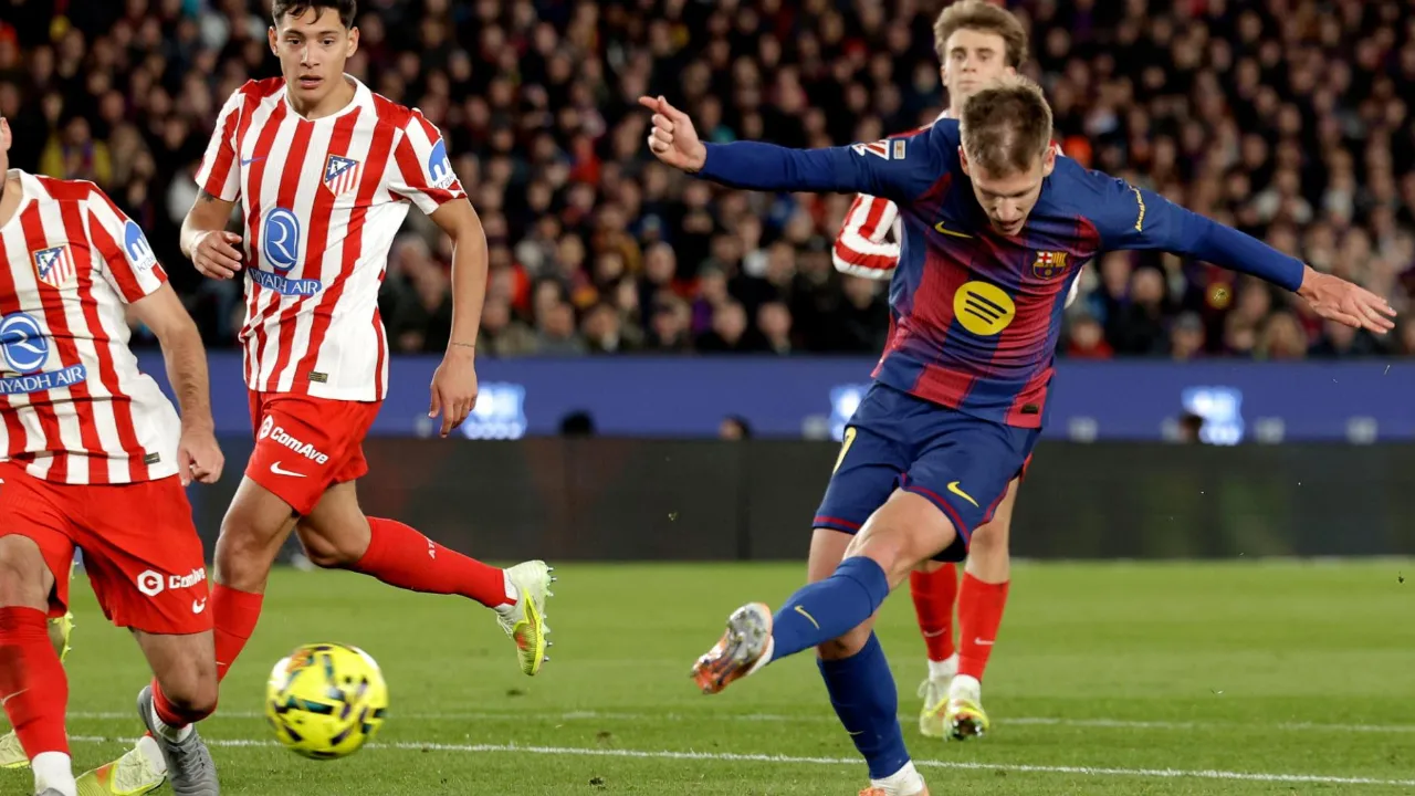 Điểm nóng sân cỏ Atletico Madrid vs Barcelona